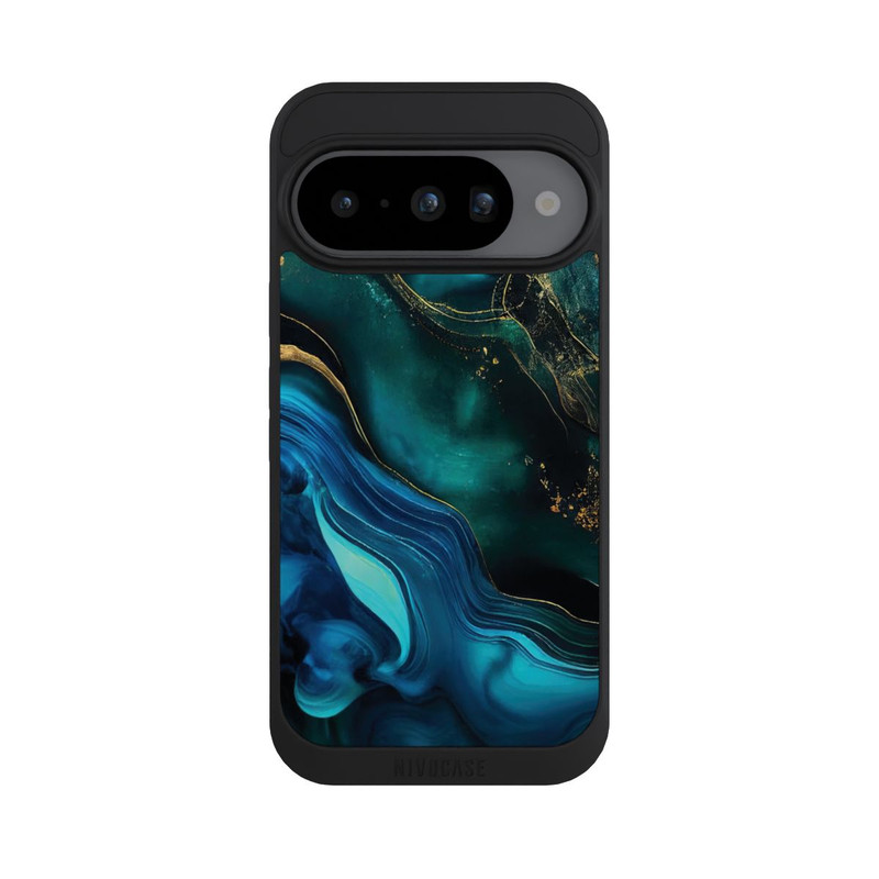 Pixel 10 NIVOpure Blue Gold Ink with AI