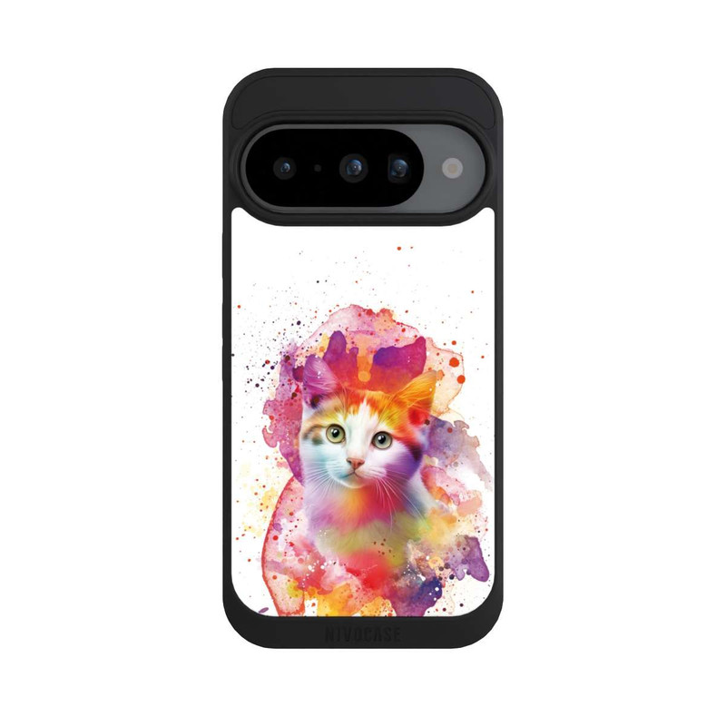 Pixel 10 NIVOpure Happy Kitty Blanc