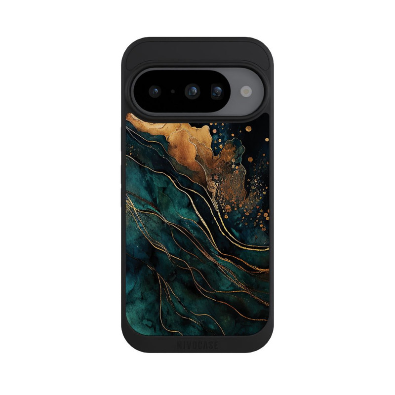 Pixel 10 NIVOpure Gold und Grün