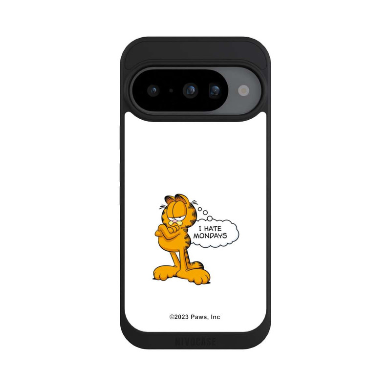 Pixel 10 NIVOpure Garfield I Hate Mondays Weiß