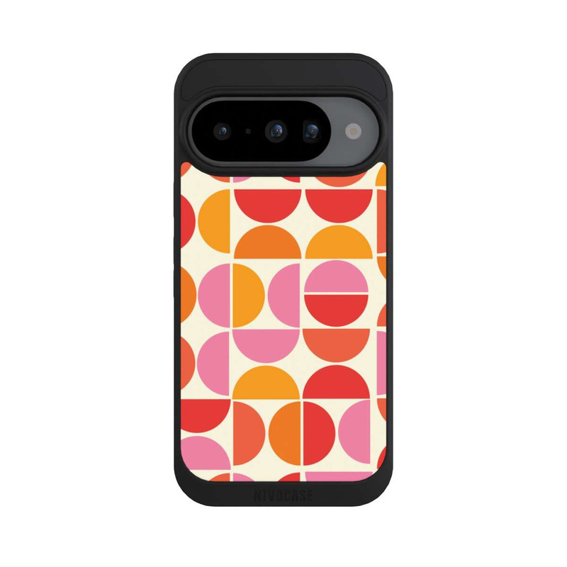 Pixel 10 NIVOpure Retro Trend Muster Orange