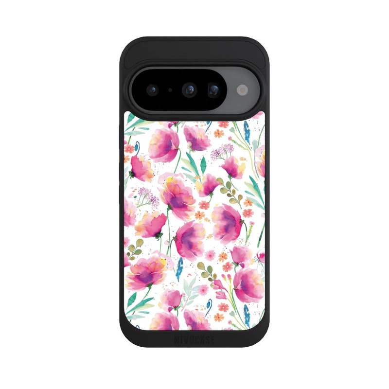 Pixel 10 NIVOpure Abstrakte Mohnblumen aquarell