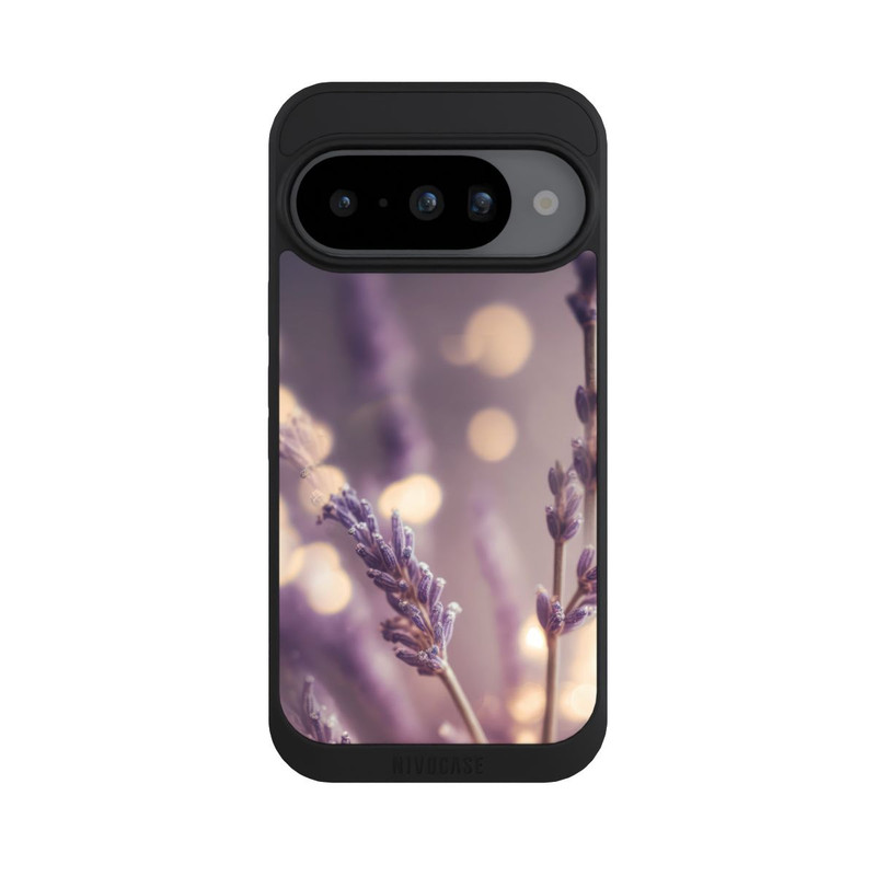 Pixel 10 NIVOpure Lavender Close Up with AI