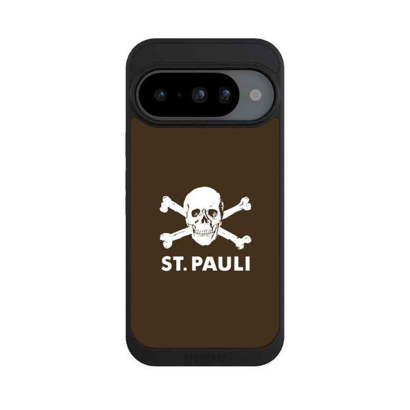 Pixel 10 NIVOpure FC St. Pauli Logo Braun