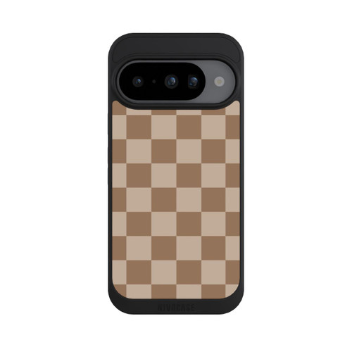 Google Pixel 10 NIVOpure Brown check