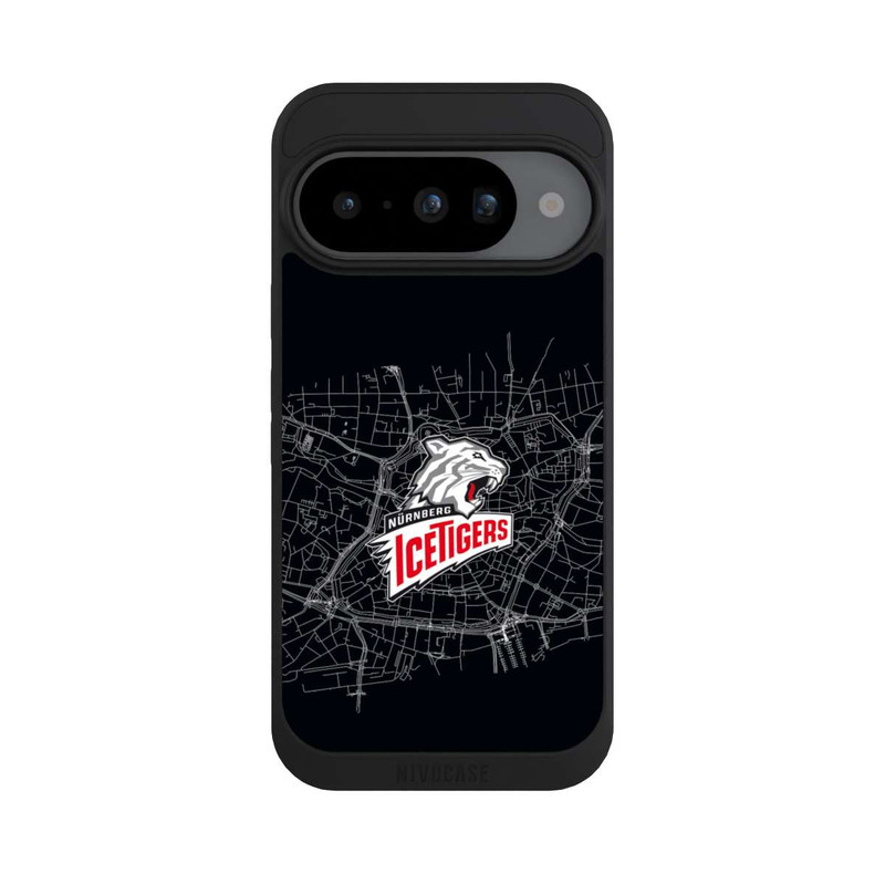 Pixel 10 NIVOpure Nürnberg Ice Tigers Logo Karte