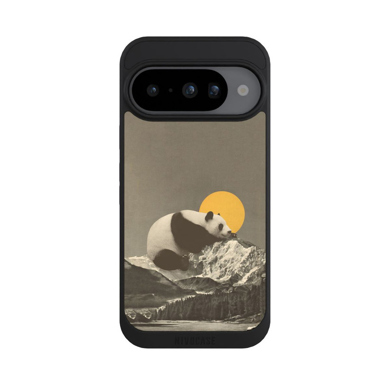 Pixel 10 NIVOpure Riesenpanda macht ein Nickerchen