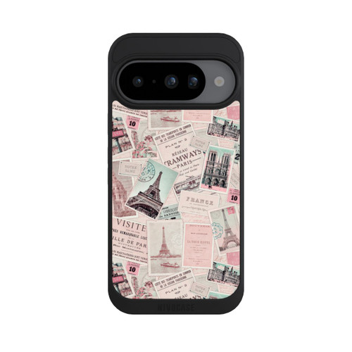 Google Pixel 10 NIVOpure Vintage Paris Postcards Pattern