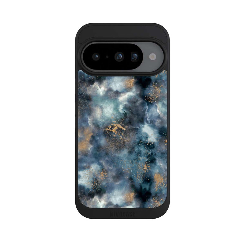 Pixel 10 NIVOpure Smoky Marble Watercolor Navy