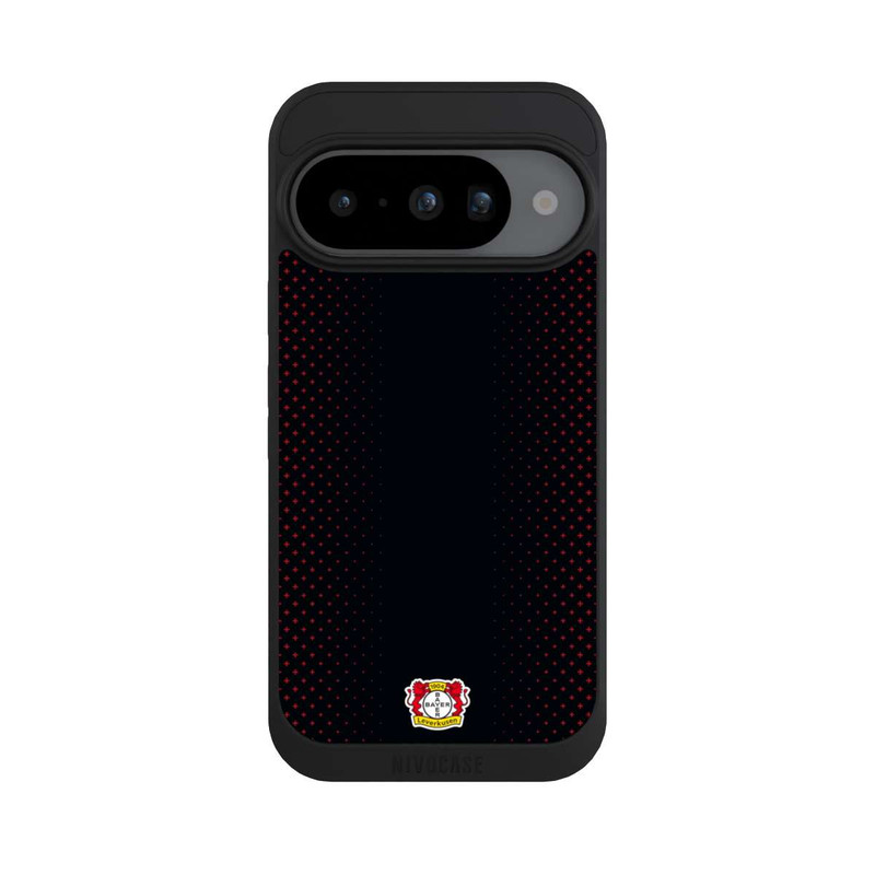 Pixel 10 NIVOpure Bayer 04 Leverkusen Schwarz mit Muster