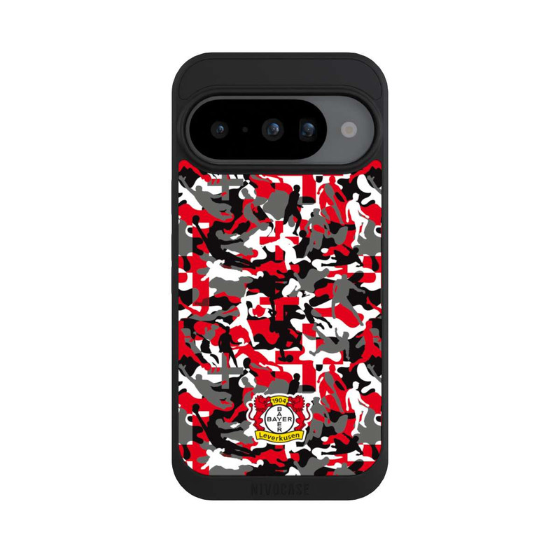 Pixel 10 NIVOpure Bayer 04 Leverkusen Muster