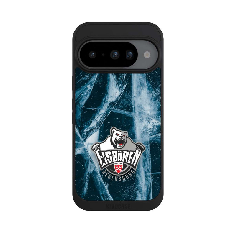 Pixel 10 NIVOpure Eisbären Logo Eis