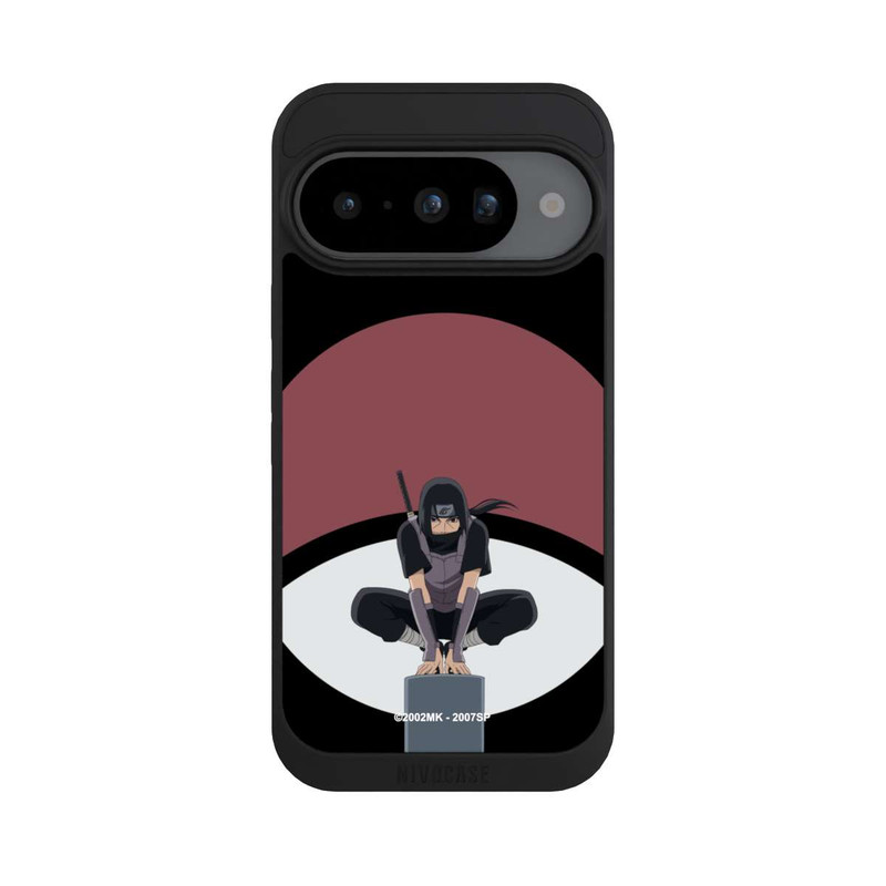Pixel 10 NIVOpure Itachi Uchiha Symbol schwarz