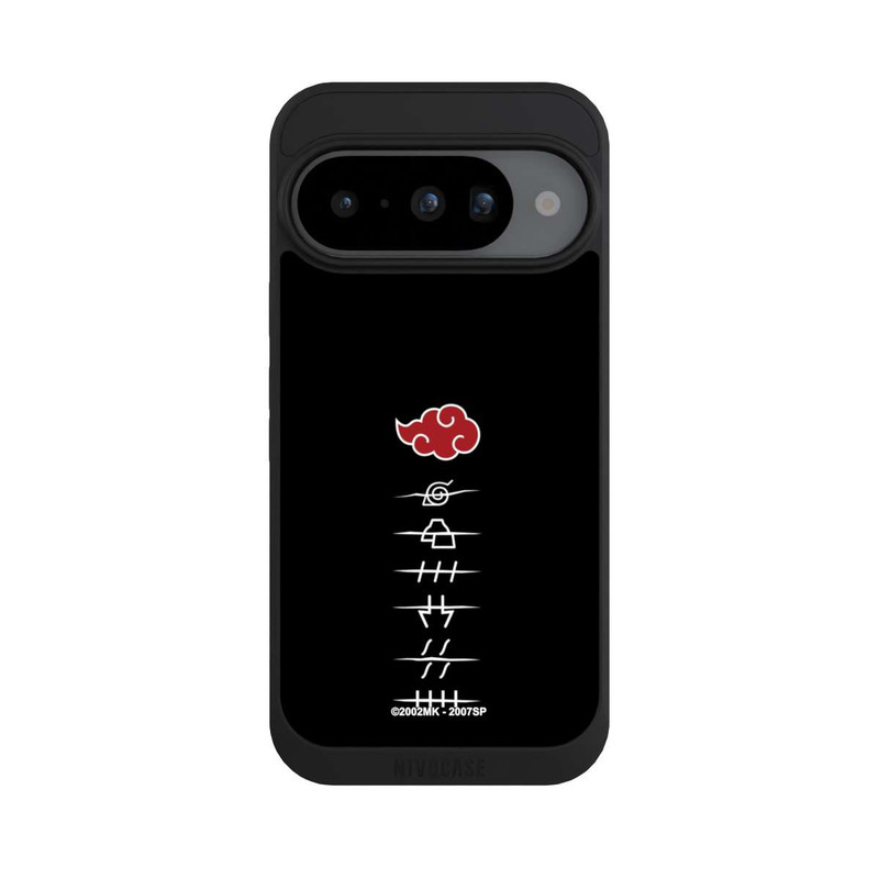 Pixel 10 NIVOpure Akatsuki Mitgliedssymbole Schwarz