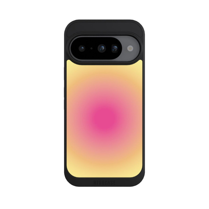 Pixel 10 NIVOpure Aura yellow pink circle