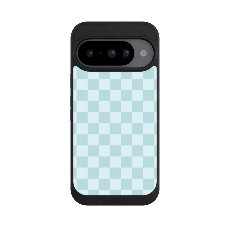 Pixel 10 NIVOpure Damier bleu clair