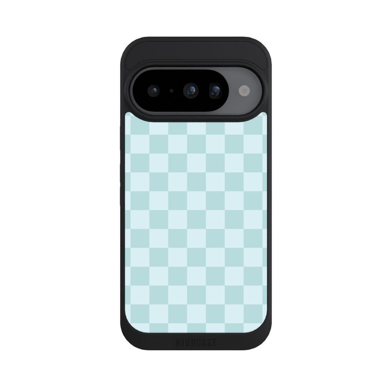 Pixel 10 NIVOpure Damier bleu clair