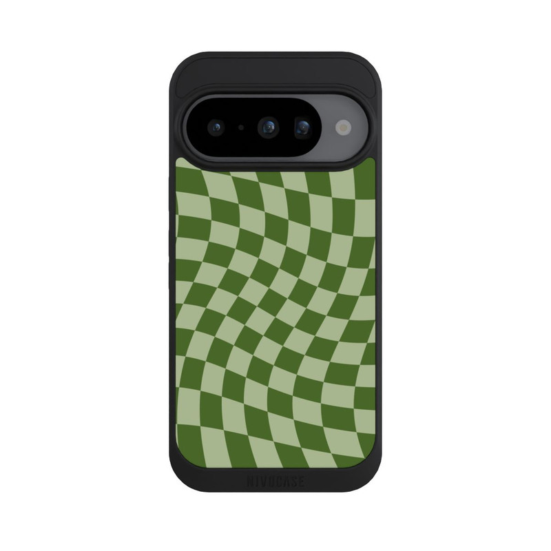 Pixel 10 NIVOpure Checkerboard green