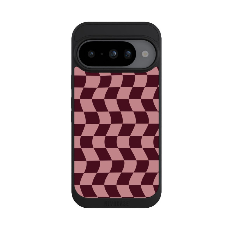 Pixel 10 NIVOpure Damier rouge-rose