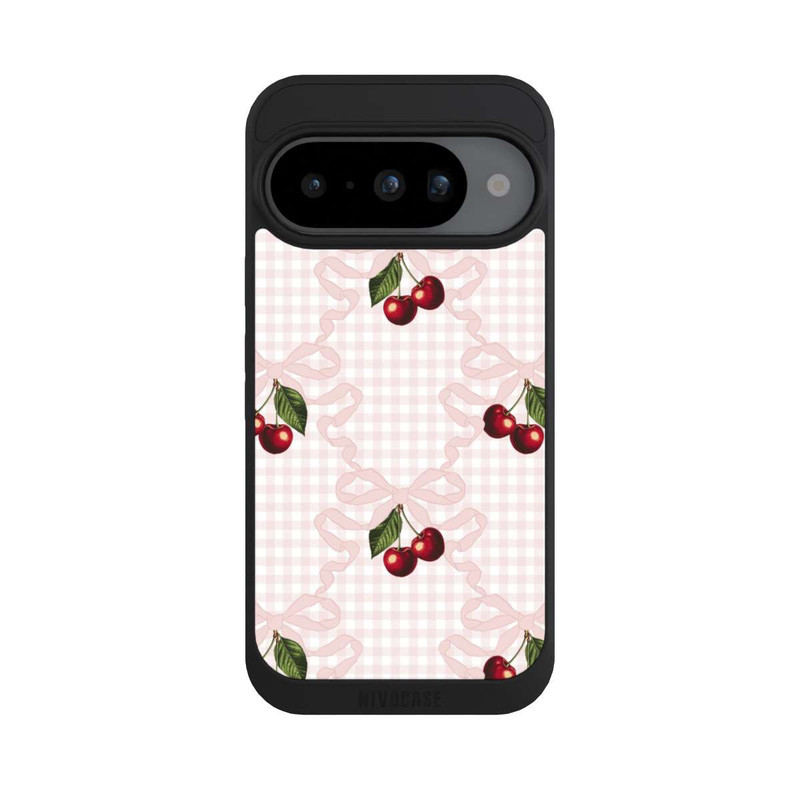 Pixel 10 NIVOpure Motif cerise rose