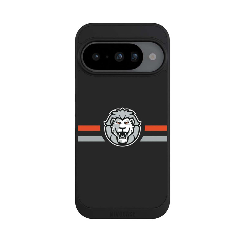 Pixel 10 NIVOpure Löwen Logo and Stripes