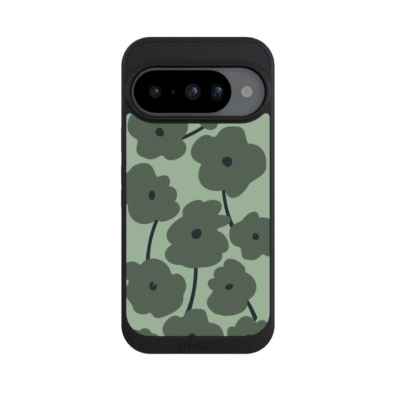 Pixel 10 NIVOpure Fleurs Minimalistes Vertes