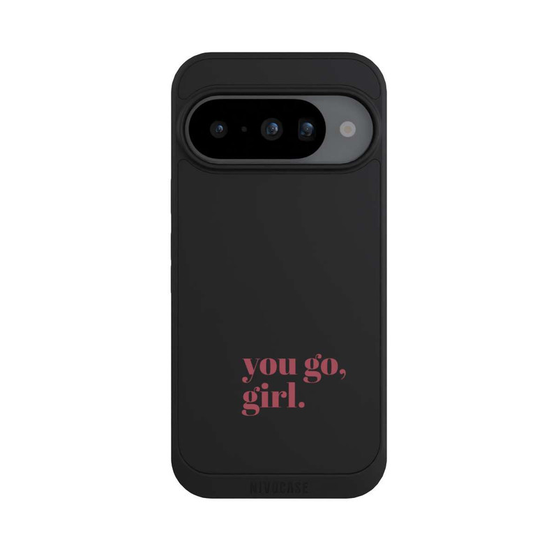 Pixel 10 NIVOpure You Go Girl Rosa Transparent