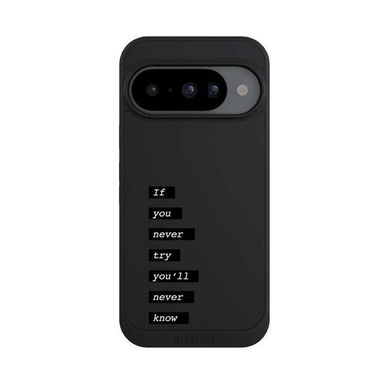 Pixel 10 NIVOpure If You Try Black Transparent
