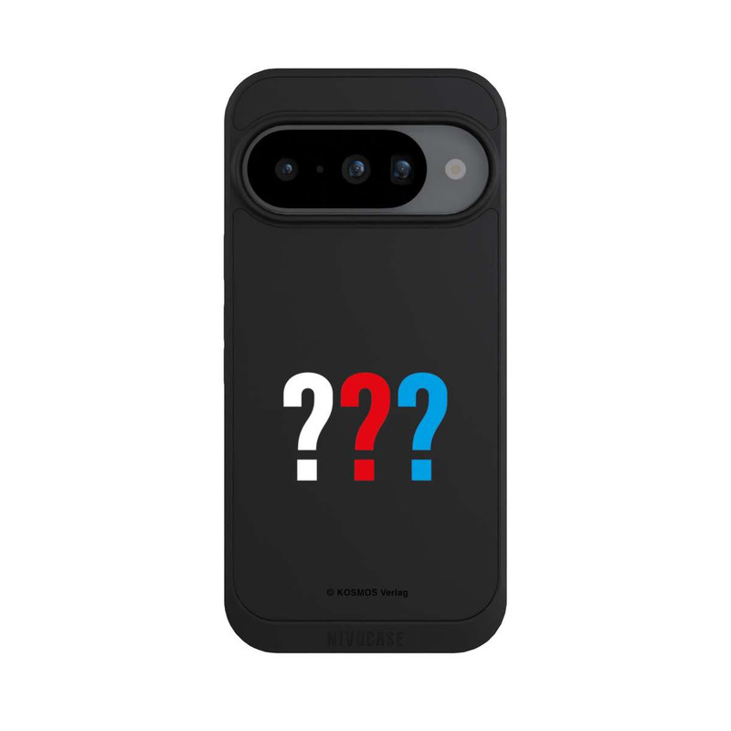 Pixel 10 NIVOpure Die Drei Fragezeichen Logo Transparent