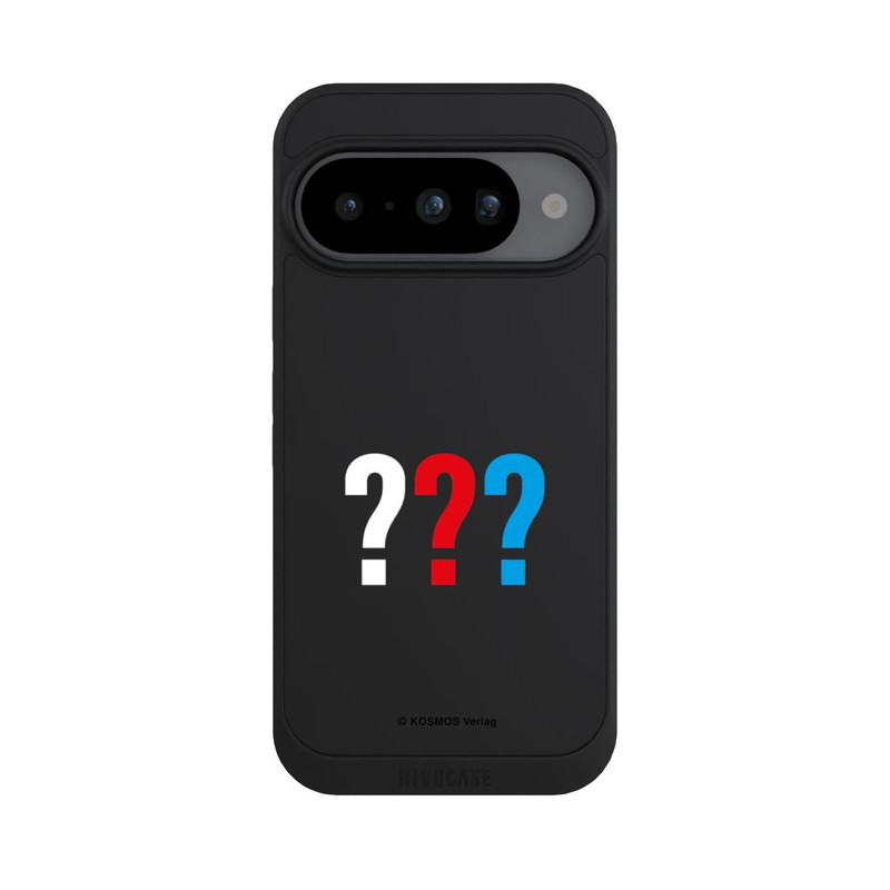 Pixel 10 NIVOpure Die Drei Fragezeichen Logo Transparent