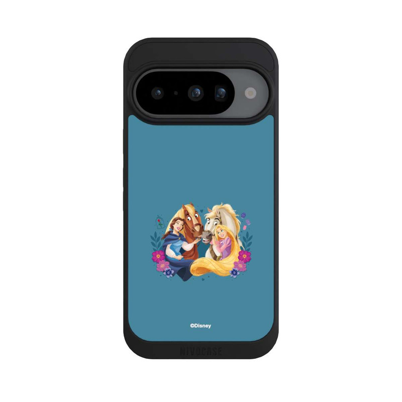 Pixel 10 NIVOpure Disney Princess Belle and Rapunzel with Horses