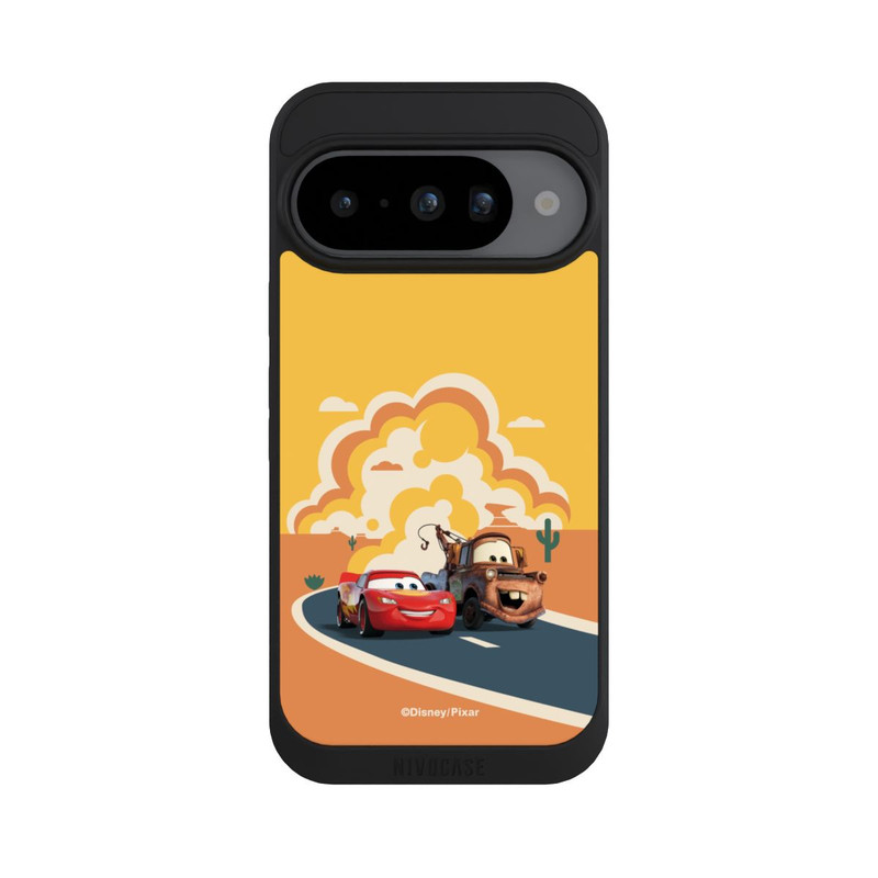 Pixel 10 NIVOpure Disney Cars Lightning McQueen Und Hook on the Road
