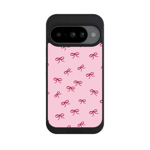 Google Pixel 10 NIVOpure Schleifen Muster Rot Pink