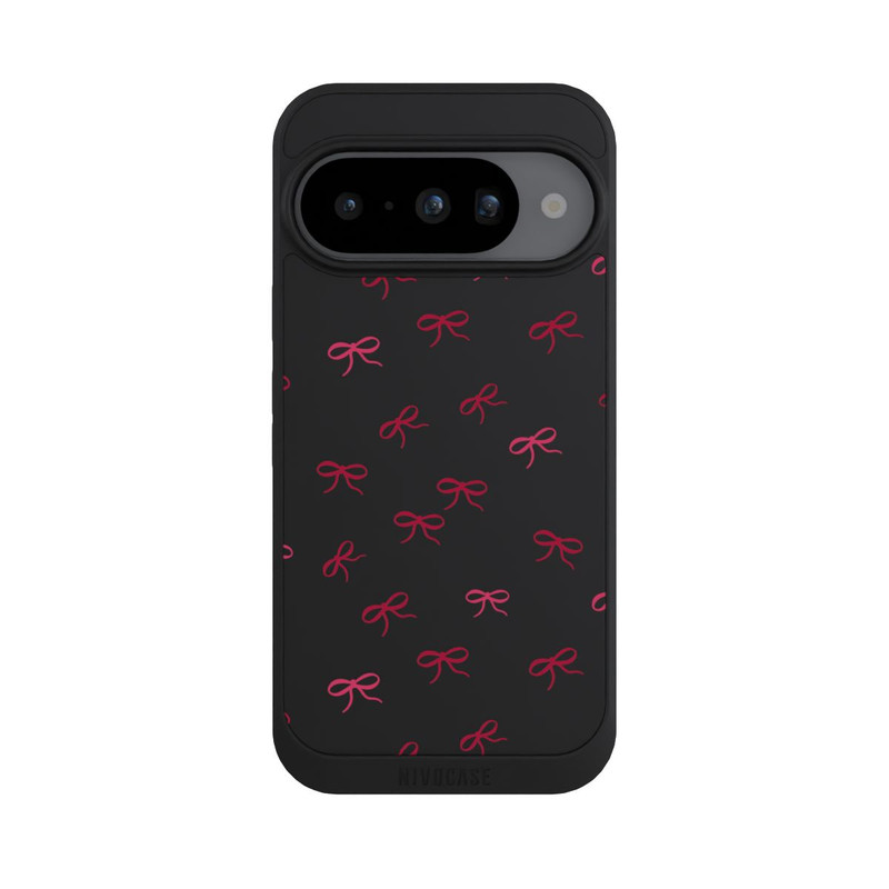 Pixel 10 NIVOpure Schleifen Muster Rot