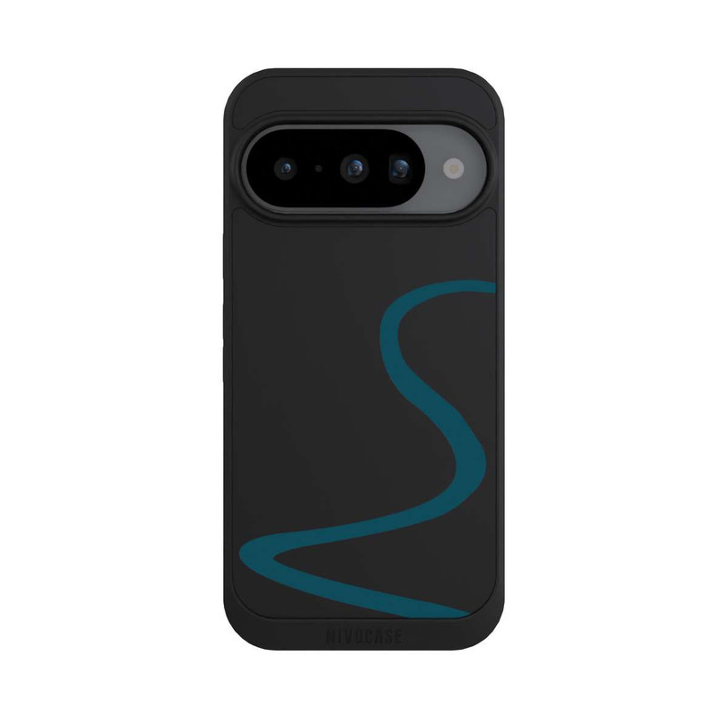 Pixel 10 NIVOpure Blaue Linie Transparent