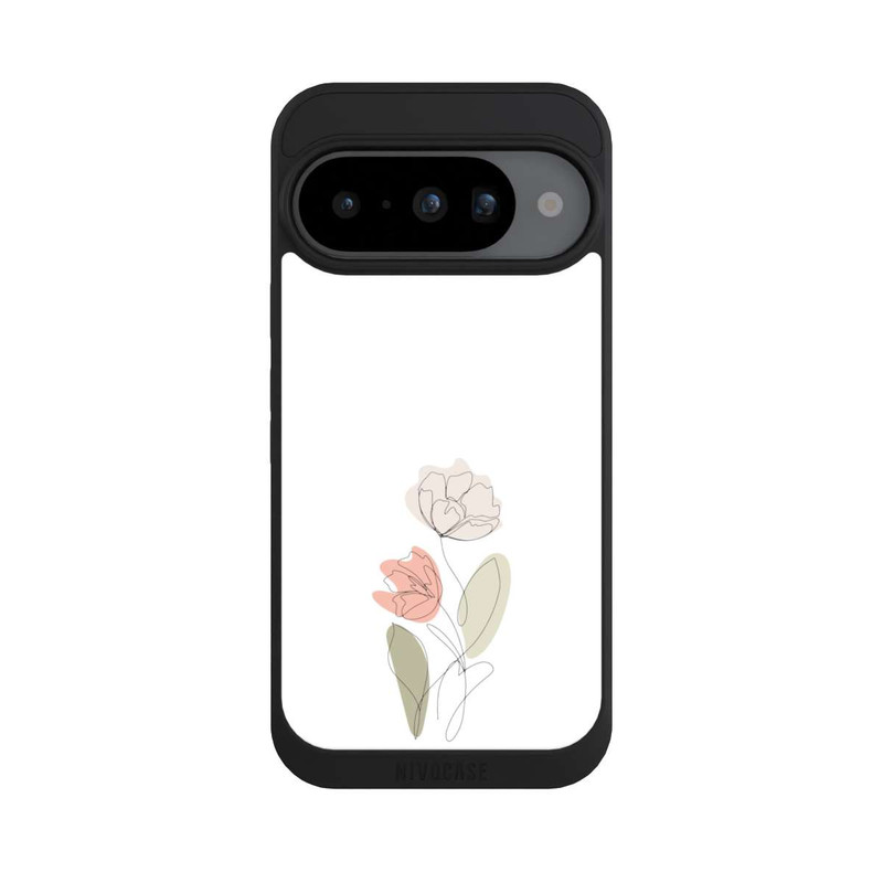 Pixel 10 NIVOpure Dessin Au Trait Fleur Vert