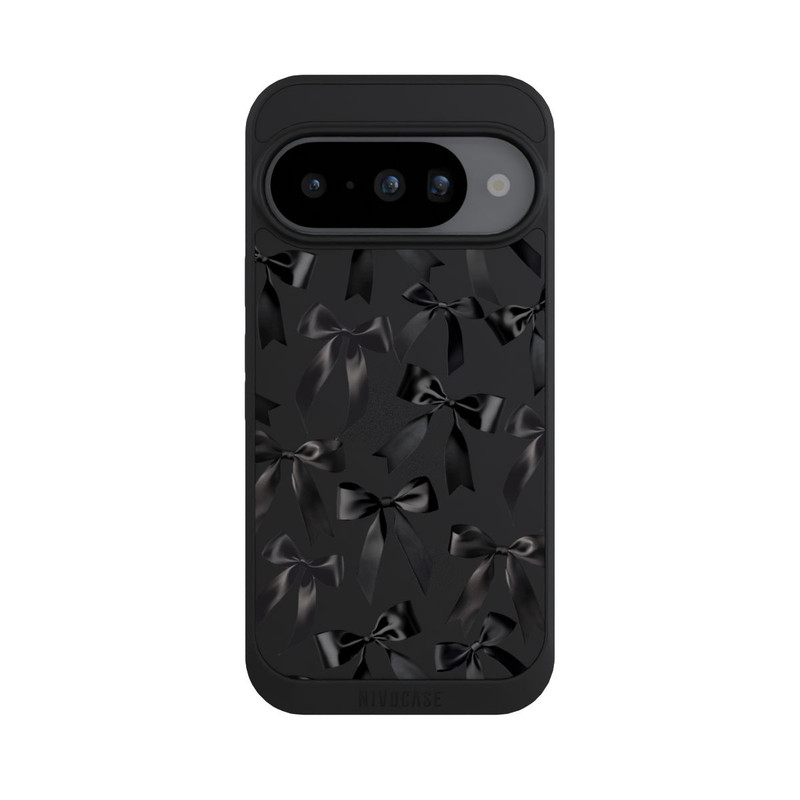 Pixel 10 NIVOpure Schwarze Satinschleifen