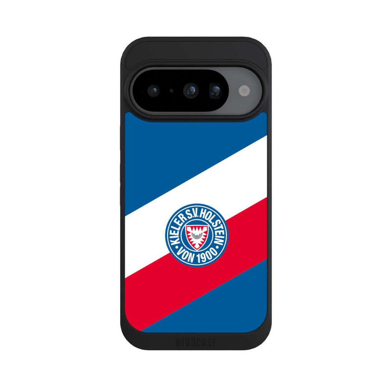 Pixel 10 NIVOpure Holstein Kiel Logo Streifen