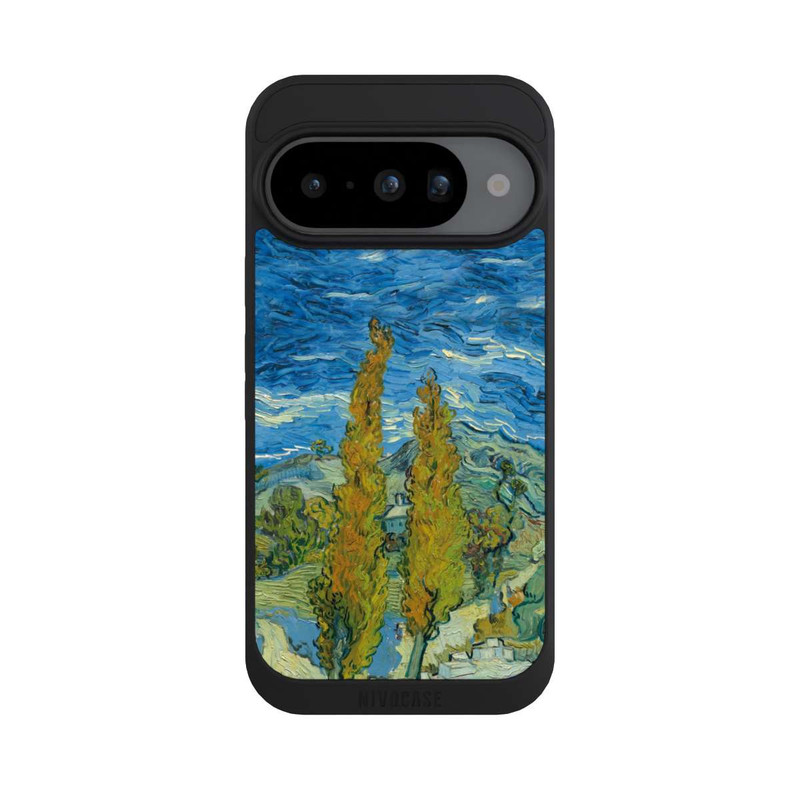 Pixel 10 NIVOpure Two Poplars in the Alpilles near Saint-Rémy by Van Gogh