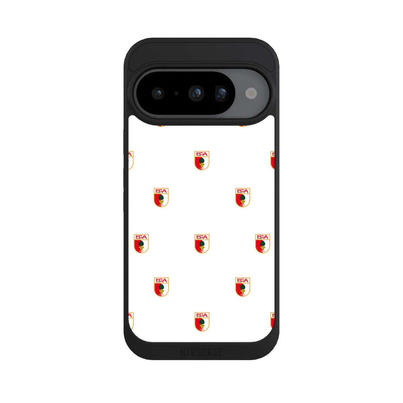 Pixel 10 NIVOpure FCA Logo Muster Weiß