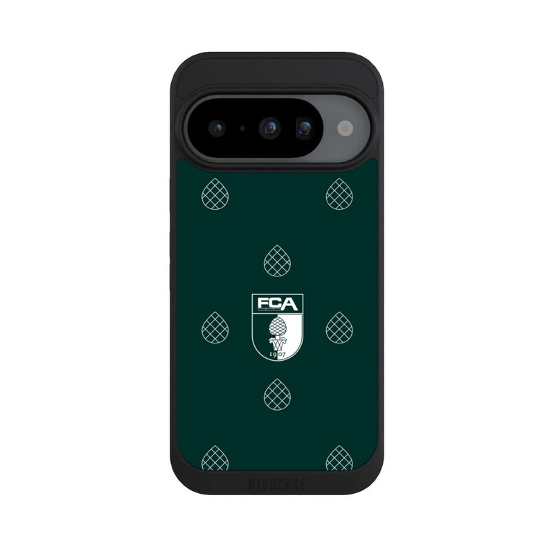 Pixel 10 NIVOpure FCA Muster Zirbelnuss Grün