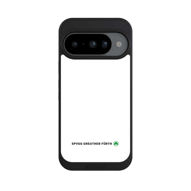 Pixel 10 NIVOpure SPVGG GREUTHER FÜRTH Logo Horizontal weiß