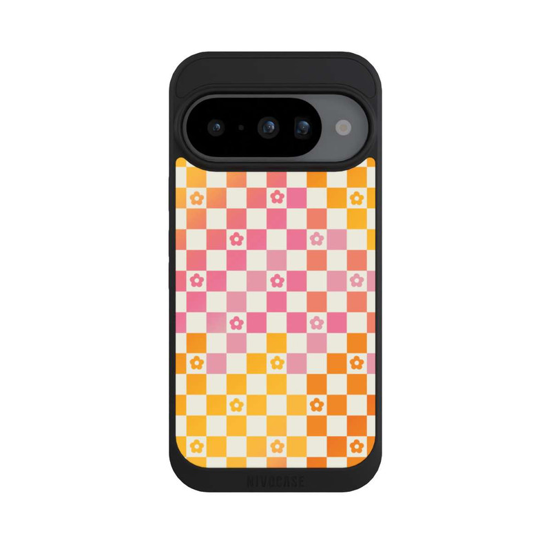 Pixel 10 NIVOpure Colorful Dopamin Flowers Checked Pattern