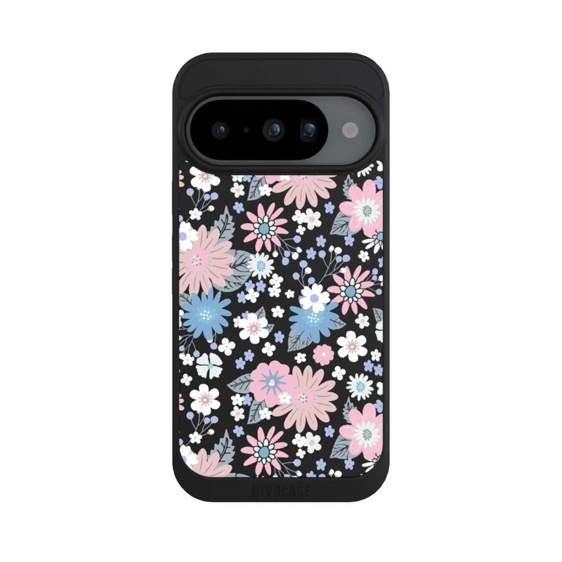Pixel 10 NIVOpure Wildblumenmuster Illustration Pastell Transparent