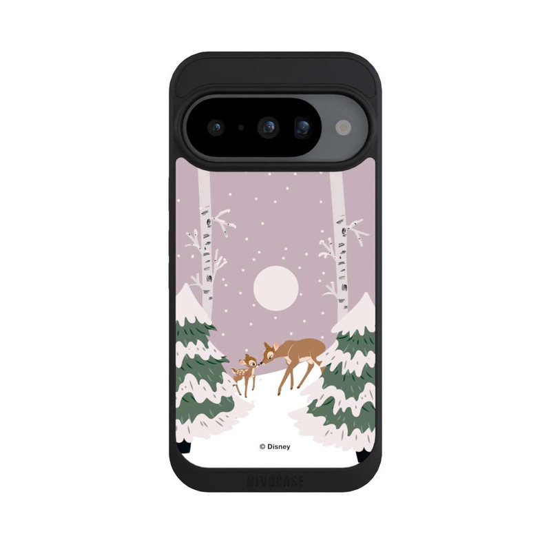Pixel 10 NIVOpure Bambi und Mutter Winterliebe