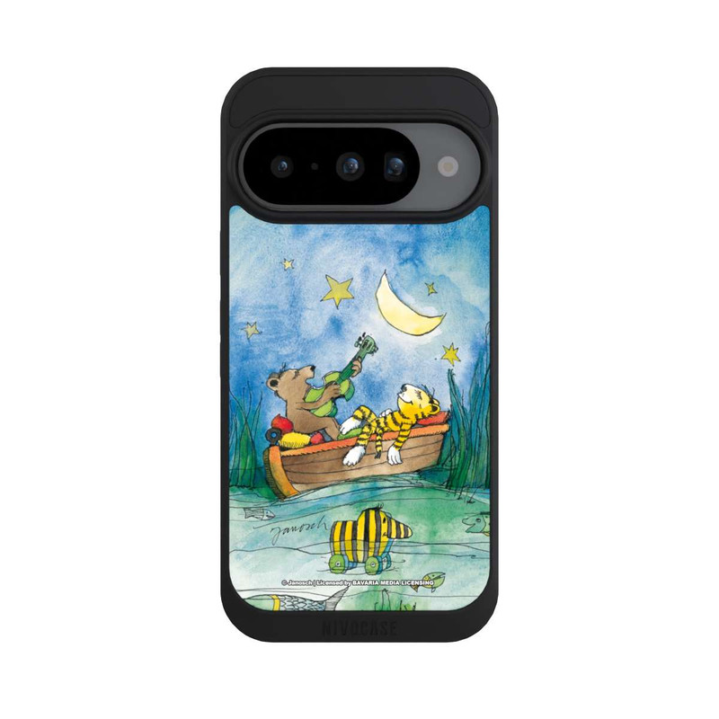Pixel 10 NIVOpure Bär und Tiger im Mondschein
