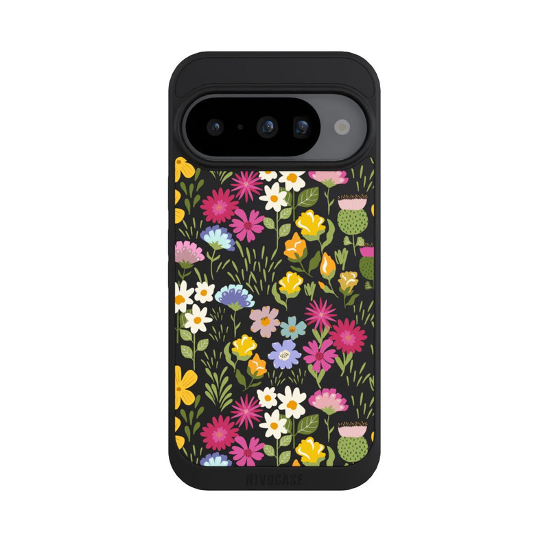Pixel 10 NIVOpure Summer Flowers Pattern Transparent