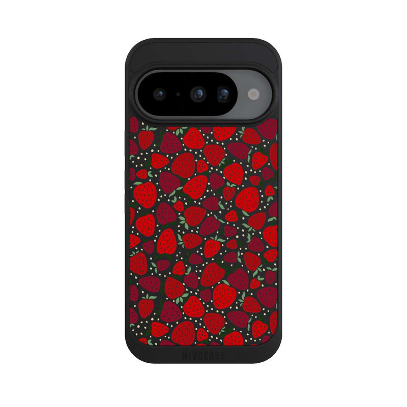 Pixel 10 NIVOpure Strawberry Pattern Comic Transparent