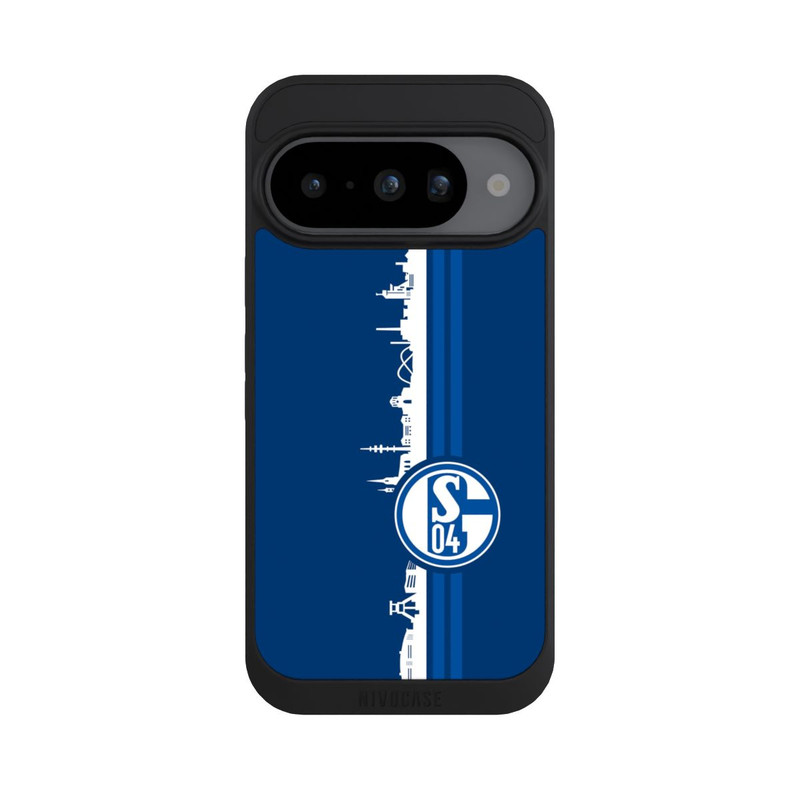 Pixel 10 NIVOpure Schalke 04 Skyline Blau