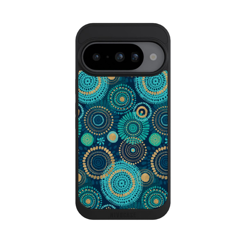 Pixel 10 NIVOpure Blockprint India Teal Gold